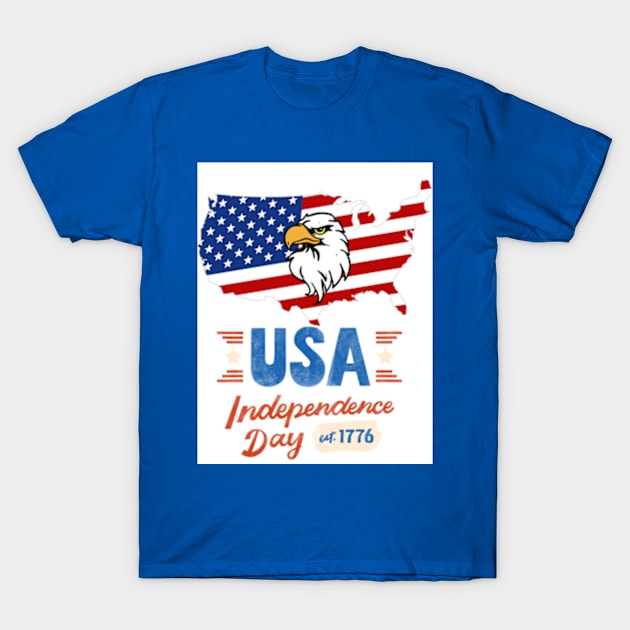 USA T-Shirt by Ayesha